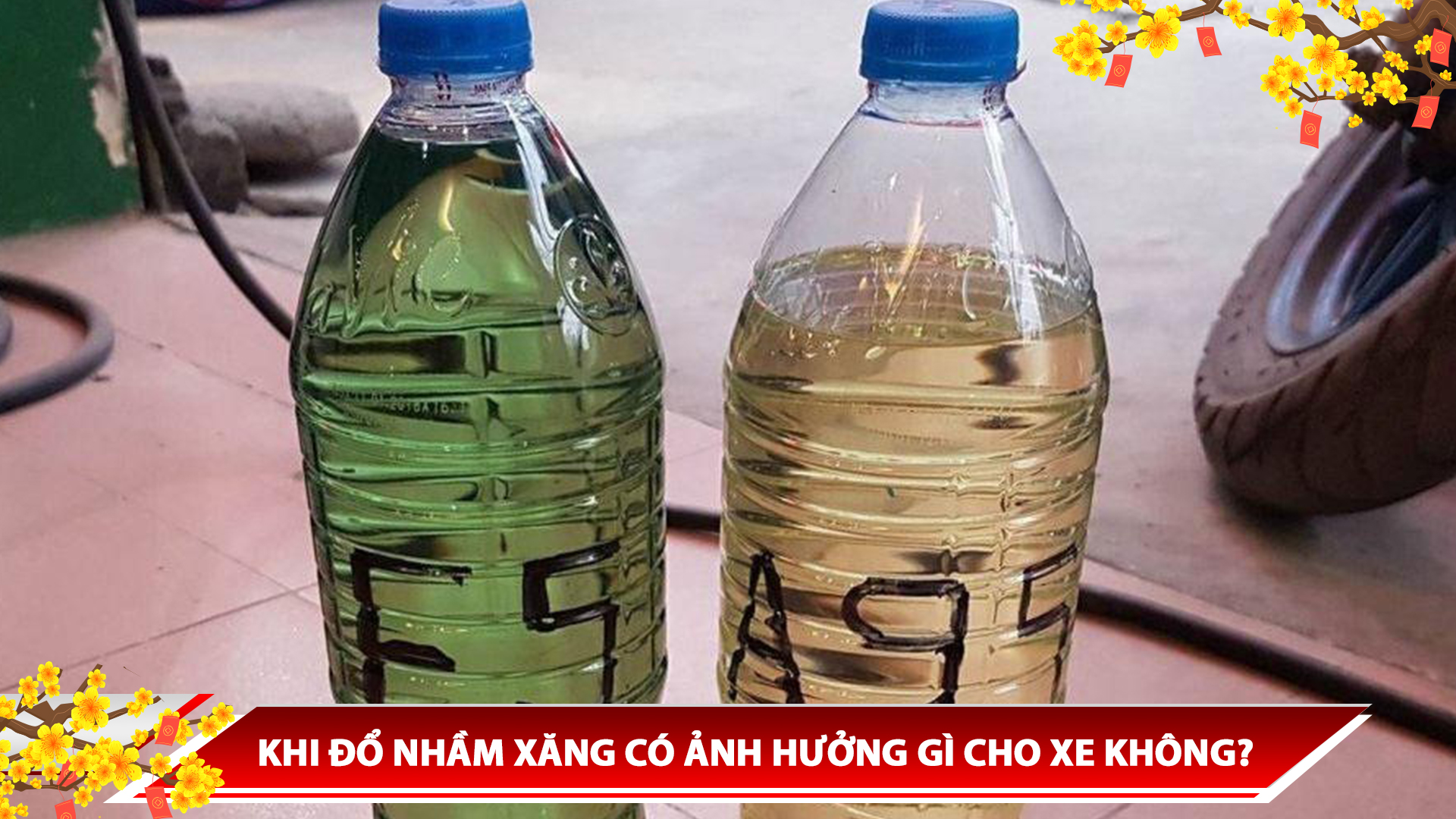 KHI ĐỔ NHẦM XĂNG CÓ ẢNH HƯỞNG GÌ CHO XE KHÔNG?